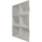 Ekena Millwork 19 5/8in. W x 19 5/8in. H Stratford EnduraWall Decorative 3D Wall Panel Covers 2.67 Sq. Ft. WP20X20STCDC - alternate 6